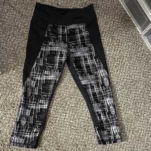 Calvin Klein Performance Black and White Graphic Leggings